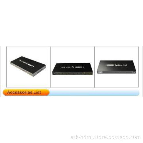 display port splitter 2 by 8